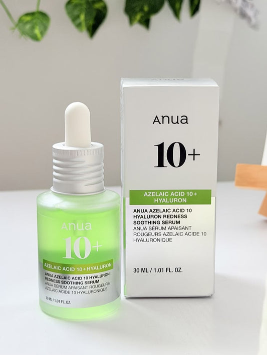 ANUA Azelaic Acid 10 Hyaluron Redness Soothing Serum – 30ml