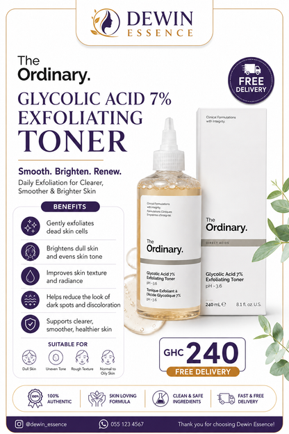 The Ordinary Glycolic Acid 7% Exfoliating Toner