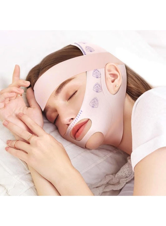 Double Chin Sleep Mask – Jawline Lifting & Shaping Strap