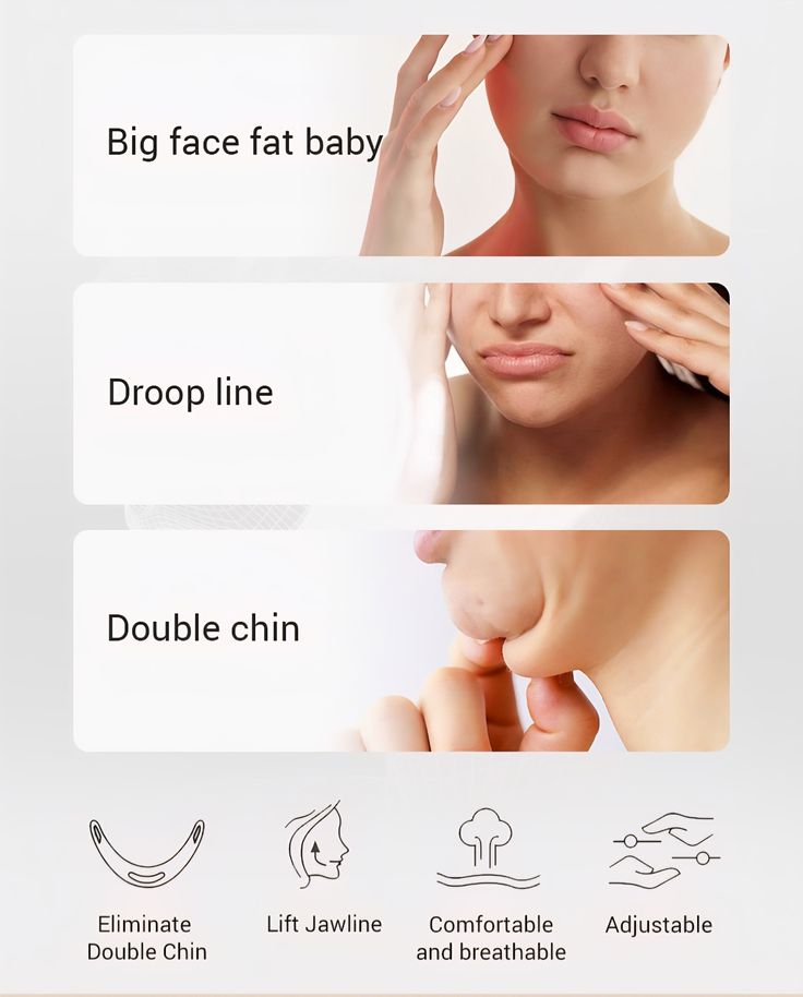 Double Chin Sleep Mask – Jawline Lifting & Shaping Strap