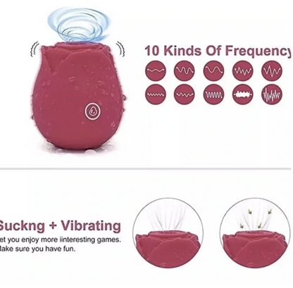 Rose Vibrator – Compact Rechargeable Personal Massager