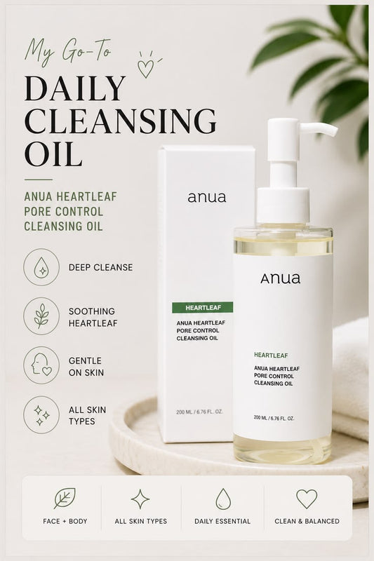 ANUA Heartleaf Pore Control Cleansing Oil – 200ml