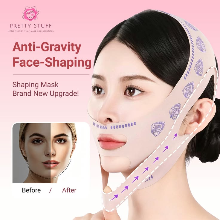 Double Chin Sleep Mask – Jawline Lifting & Shaping Strap
