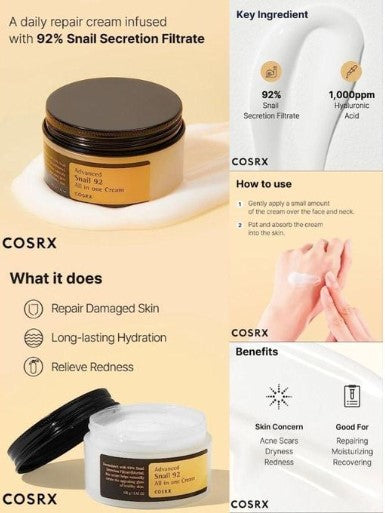 COSRX Advanced Snail 92 All In One Cream