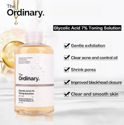 The Ordinary Glycolic Acid 7% Exfoliating Toner